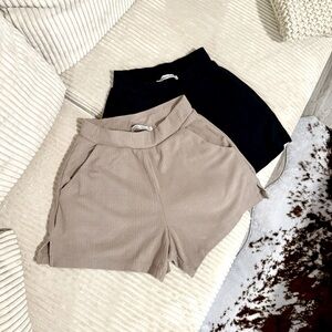 Abercrombie & Fitch Ribbed Lounge Shorts (2)